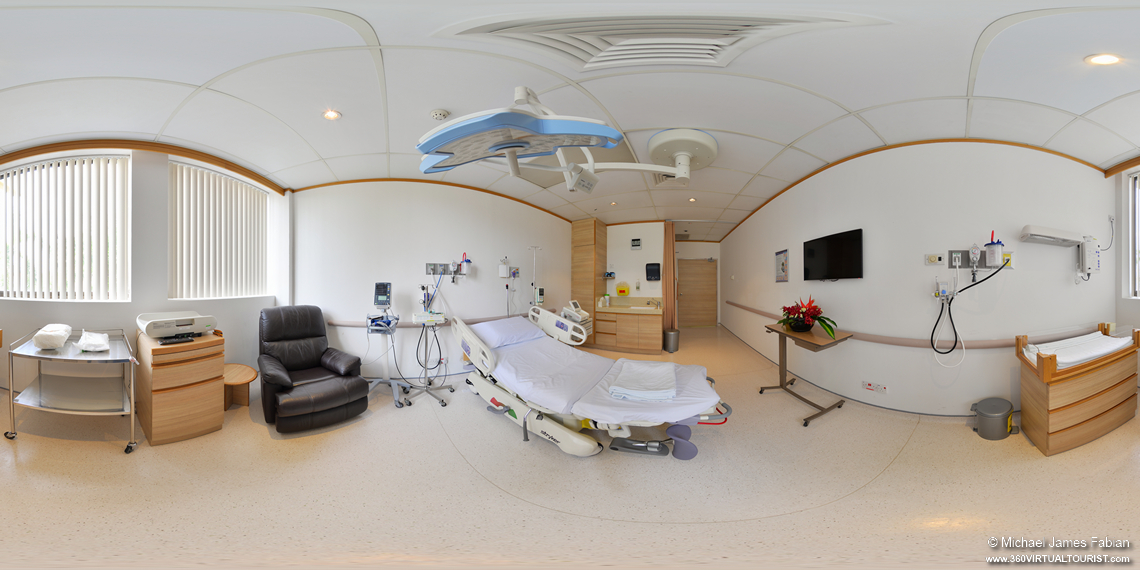 VR tour hospital