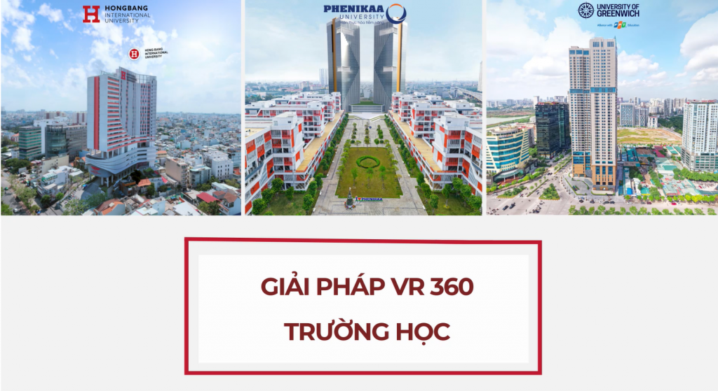 Giải pháp VR tour 360 cho trường học 