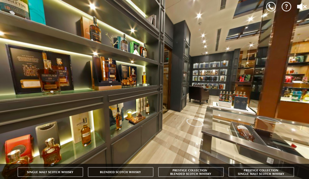 VR TOUR - Virtual Walker Whisky Boutique thực hiện bởi VR PLUS 