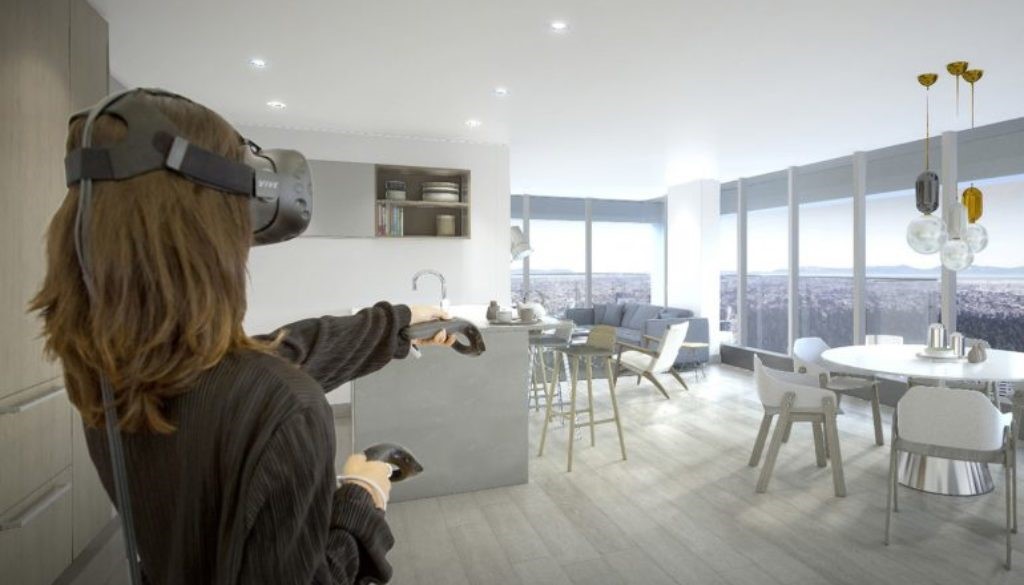 Tham quan một chung cư bằng thực tế ảo