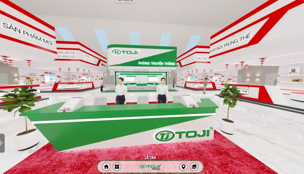 Virtual showroom 3M-Toji Group thực hiện bởi VR PLUS