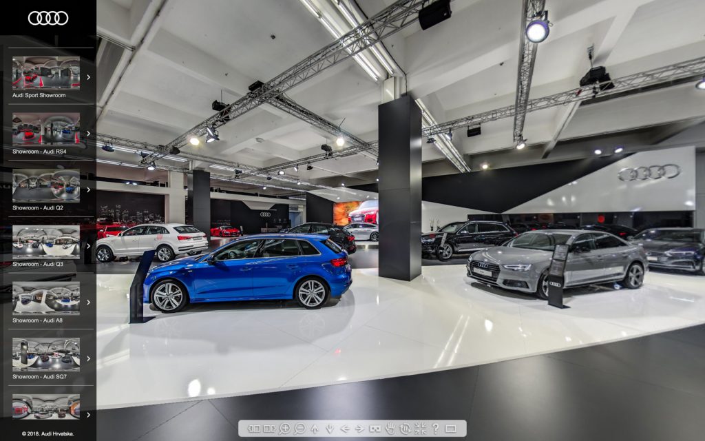 Showroom ô tô ảo Audi