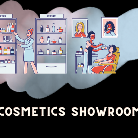 virtual cosmetics showroom