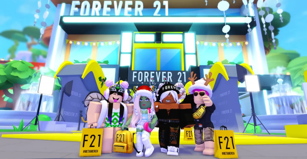 Forever 21 Shop City trong vũ trụ ảo Roblox